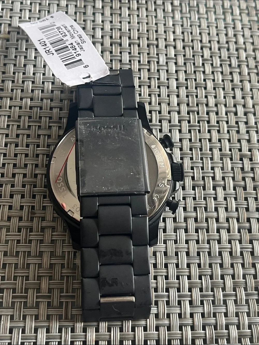 Fossil Men's Gunmetal Gray Chronograph Watch
